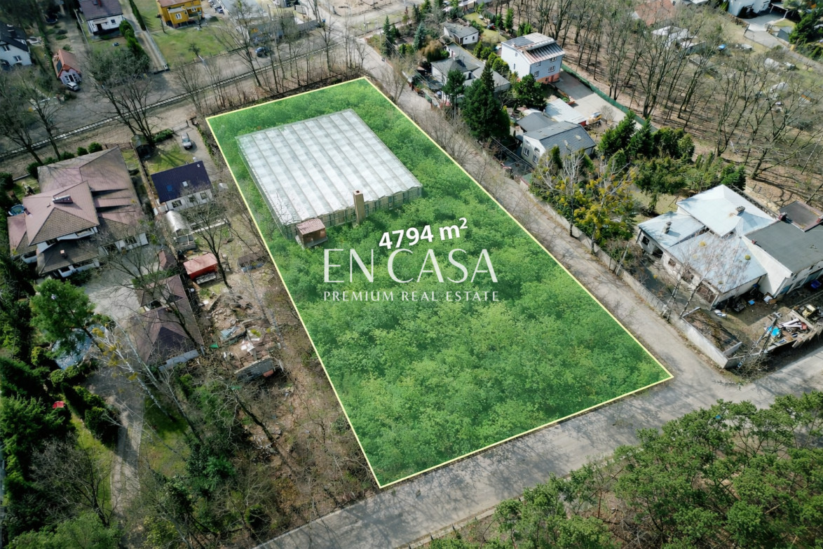 Plot Sale Milanówek Brwinowska 1